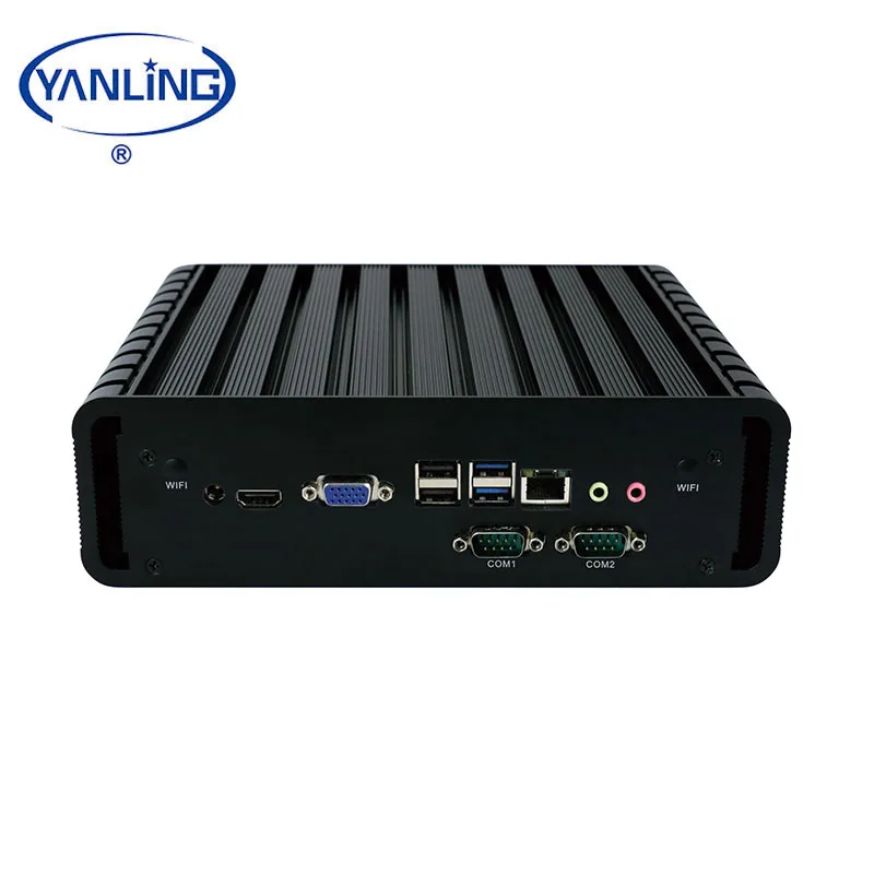 X86 промышленных Mini-ITX материнская плата с GPIO Windows7/8/10/Linux i3 i5 i7 встроенный безвентиляторный ПК