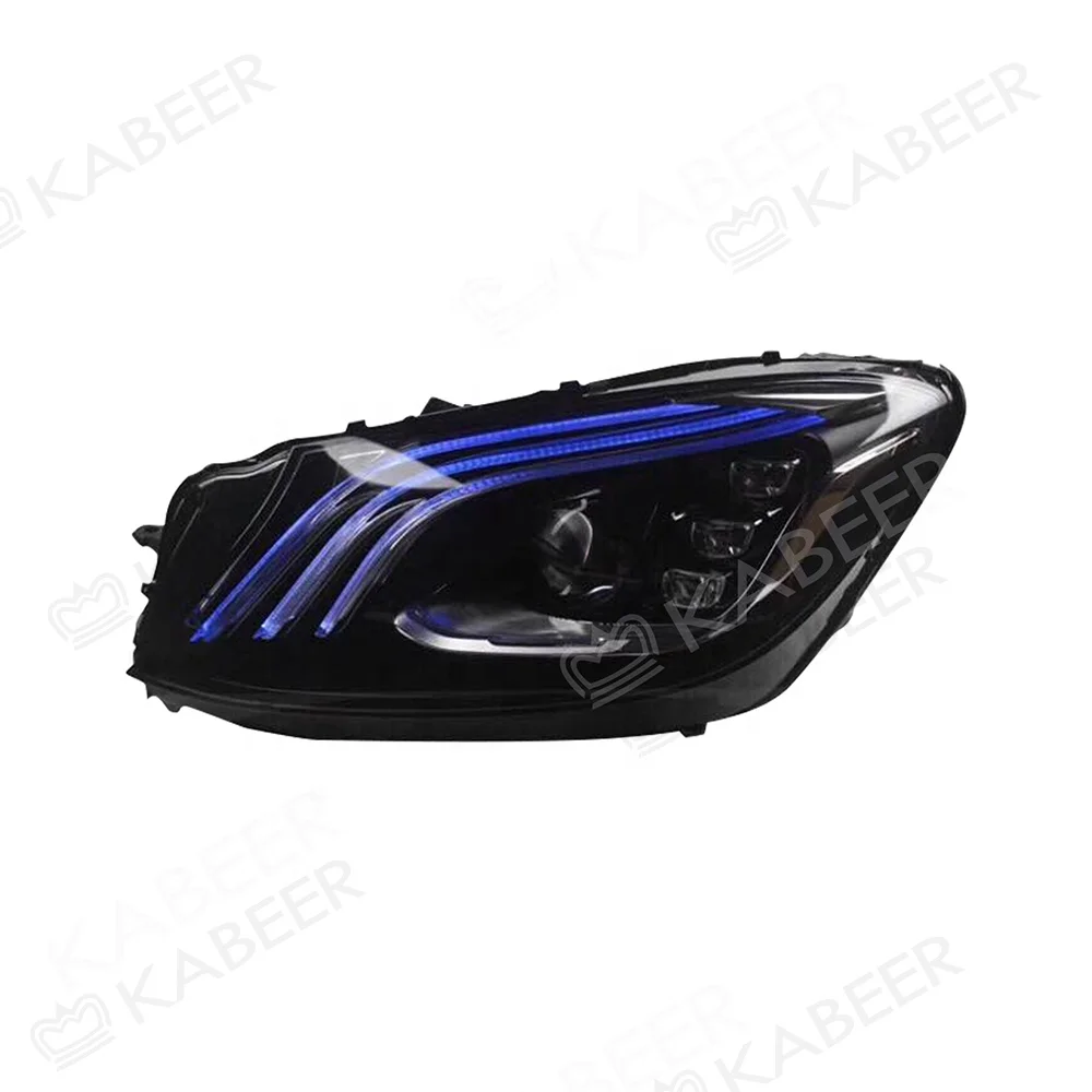 Kabeer high Quality auto Headlight for Mercedes S-Class W222 (2018-up)  S63 S65 oem type 2229064305/4306