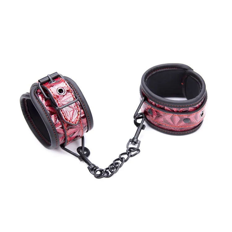 sexy bdsm toy wholesale leather handcuffs sex toys for couples hand cuffs chinese bondage slave handcuff foot cuff
