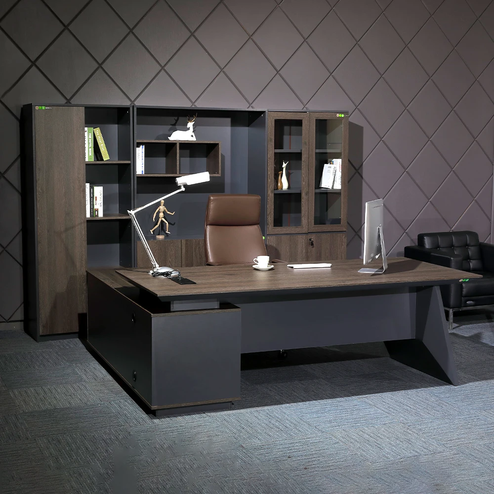 Modern Executive Office Table Luxury CEO Manager Furniture Desk