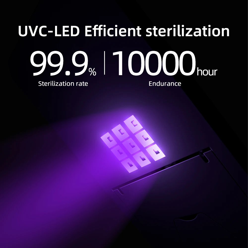 
UVCARE Caja de esterilizador ultravioleta multifuncin sterlization uv box Sterilizer Disinfection portable 