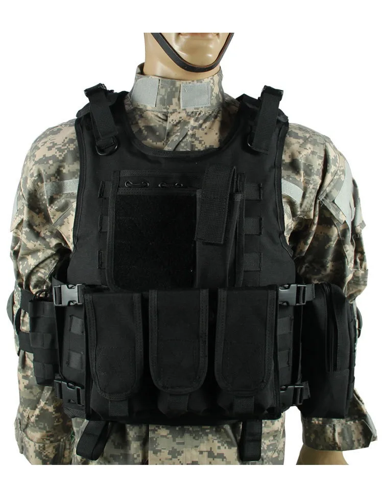 Tactical air gun color bullet vest