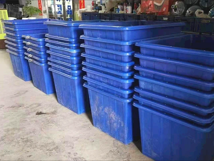 
UV-resistant LLDPE 500l 1000l 2000l 5000l big square rectangular liquid storage plastic water tank with trailer 