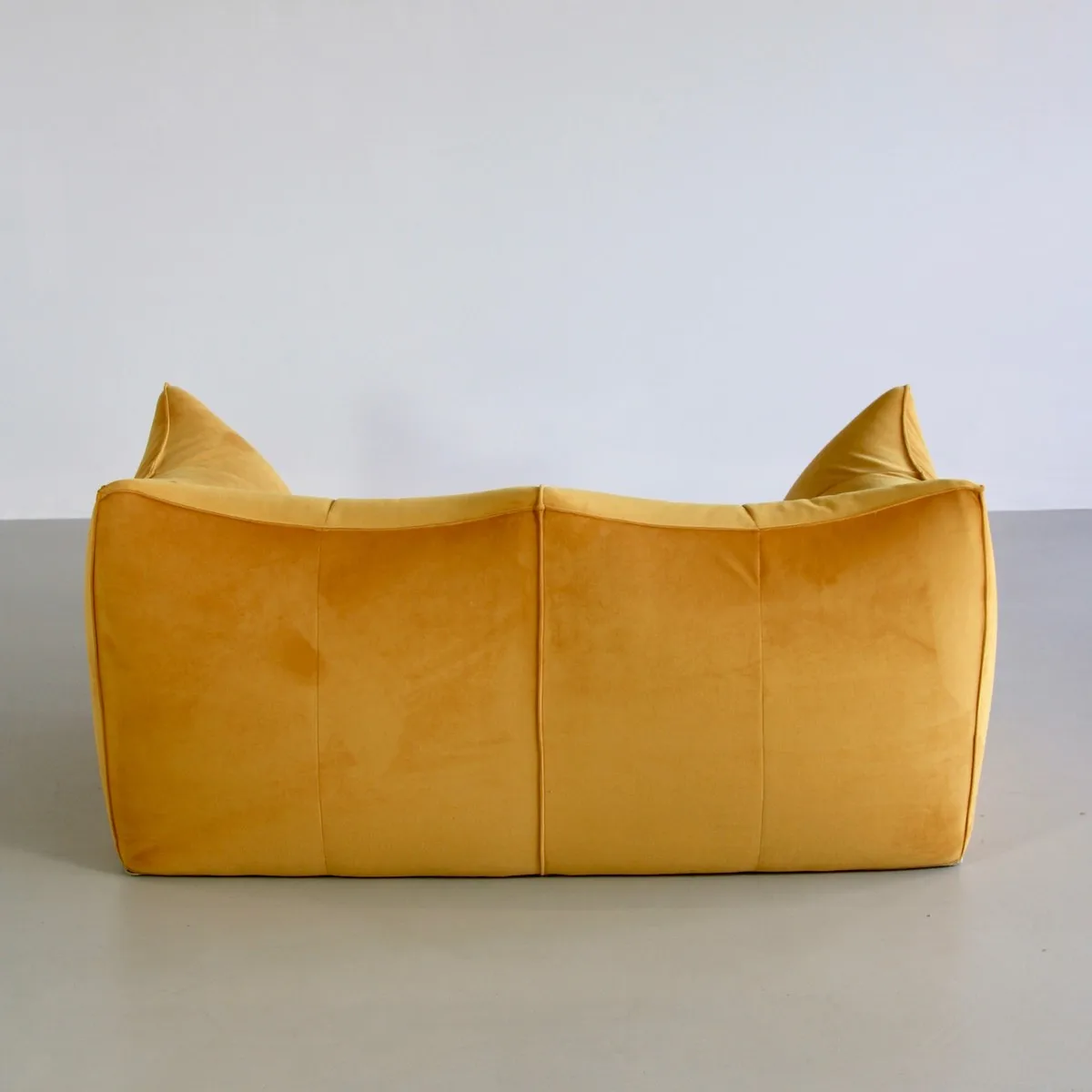 Mario Bellini Le Bambole loveseat sofa in micro fiber