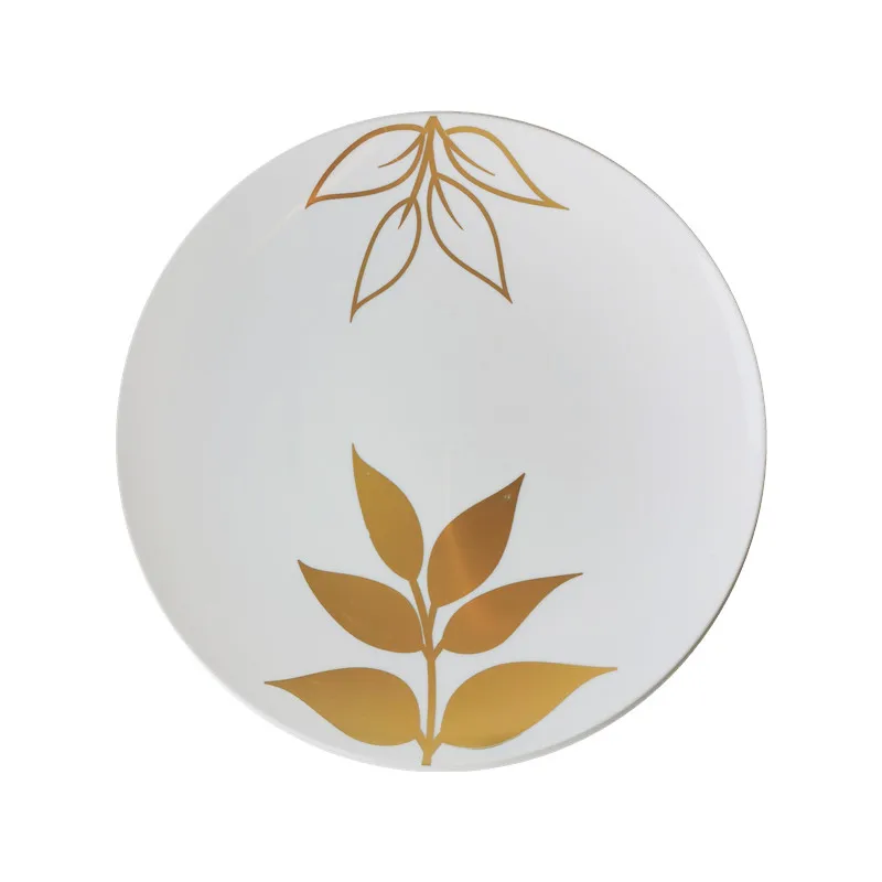 Low price unique hotel restaurant deep irregular shaped one time round hard fruit wedding disposable plastic serving dish