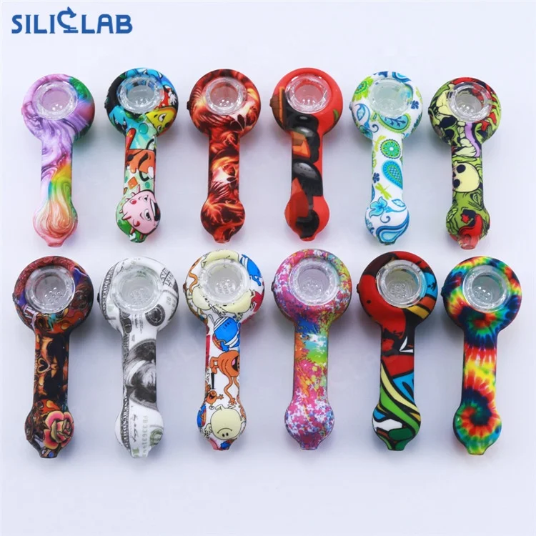 Smoke Shop Wholesale Smoking accessories Glass Weed Bowl Silicone weed Silicone Pipes Tobacco Pipe Smoking