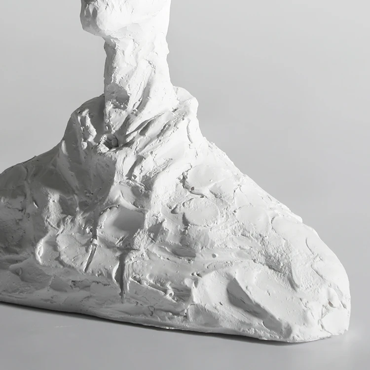 Resin male sculpture home decorative sculpture indoor object modern abstract design presents gifts