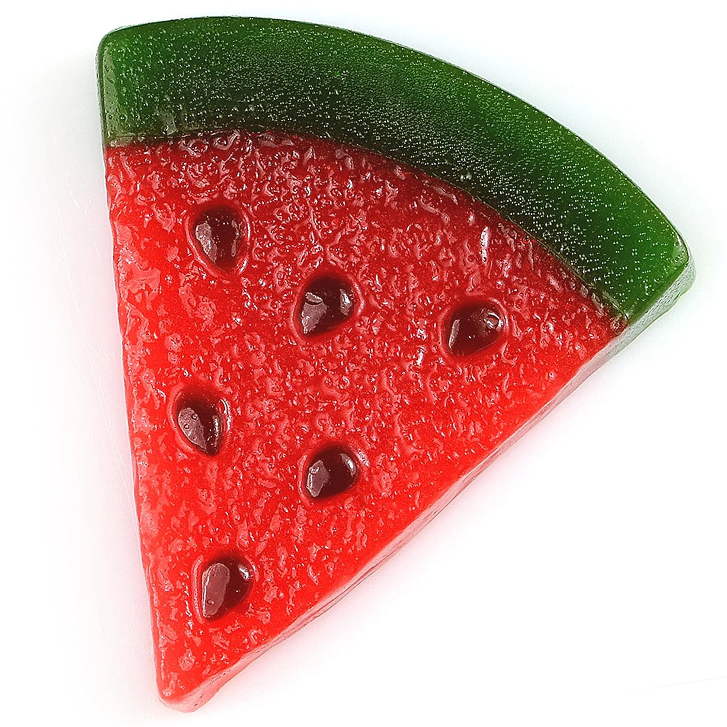 Halal kosher certificate wholesale multicolor High quality Watermelon shape giant pectin gummy candy