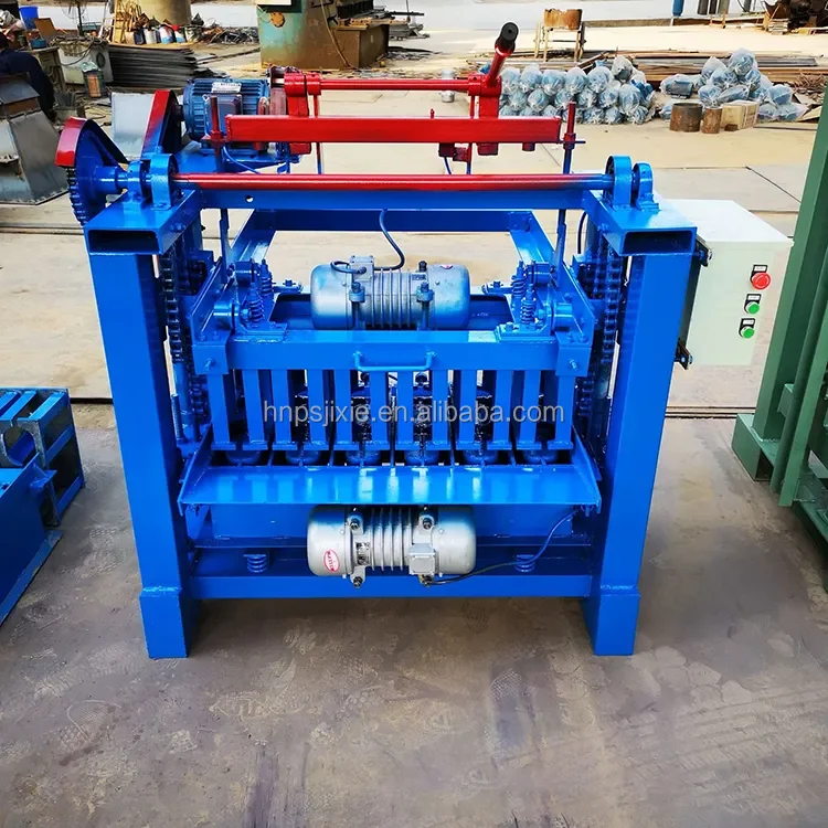 Automatic double bar brick making equipment hot sale Africa Semi-automatic hydraulic plum equipment brick machine