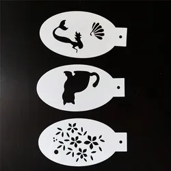 Plastic Drawing Templates Hollow Drawing Template For Halloween Makeup