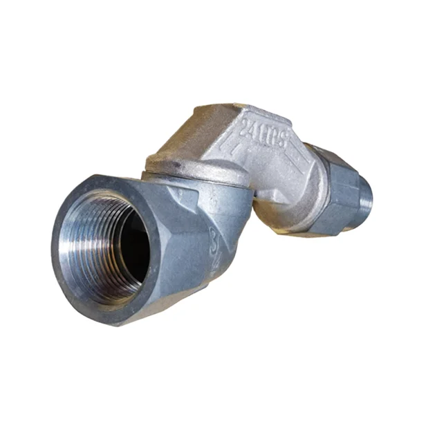 Zinc Alloy 90 degree Swivel /241TPS Series Hose Swivels /Fuel Nozzle Fitting for Fuel Dispenser