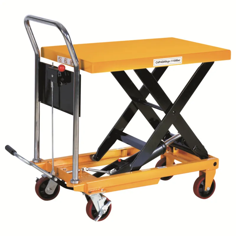 crank hand manual double scissor micro screw lift tables 100kg supplier scissor table lift hire top supplier