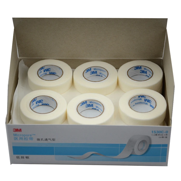 Eyelash Extension Adhesive 3M Micropore Paper Surgical Tape