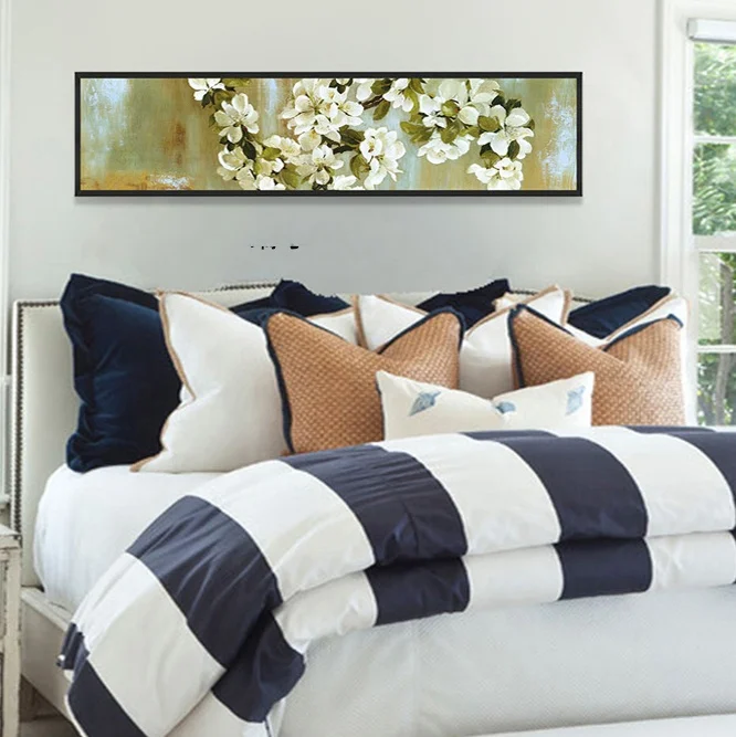 Cartoon plant bedroom canvas painting wall paintings canvas art home canvas painting for living room