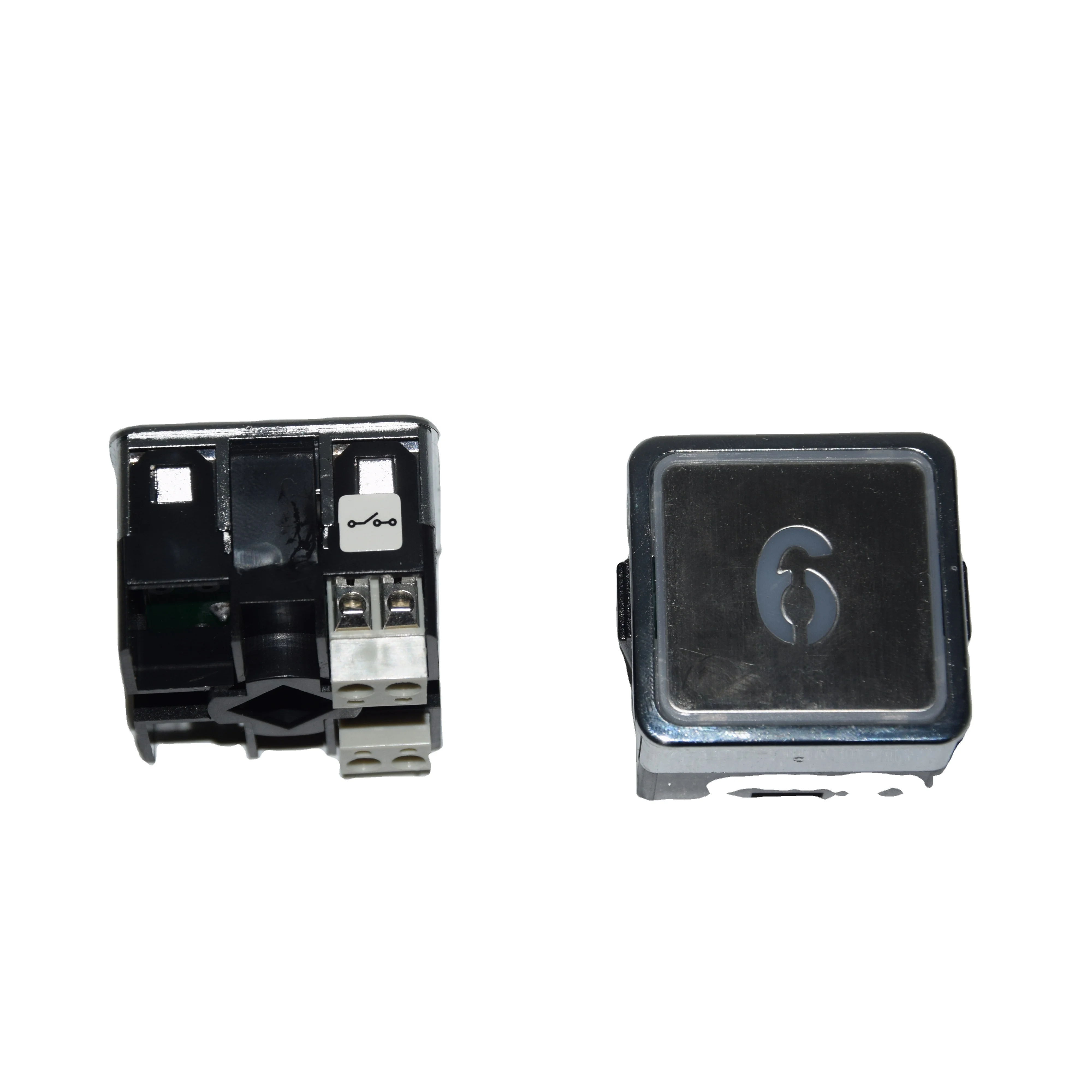 elevator parts, lift elevator square push button
