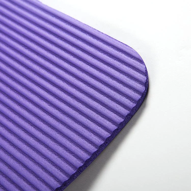 High Quality Eco-friendly NBR Non-slip Foldable NBR Yoga Mat Extra Thick Exercise Yoga Mat 8mm 10mm 15mm 20mm Yoga Mat