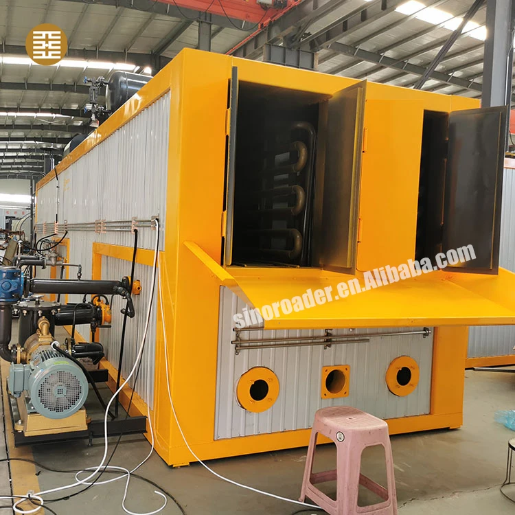 8 tons bitumen decanter plant for asphalt melting