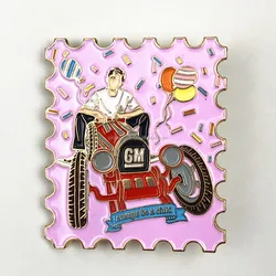 Wholesale Factory Making Custom Metal Lapel Pin bts Enamel Customized Pins Anime Badge