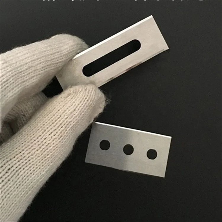 Film cutting blade Three Holes Blades Aluminum foil cutting blade