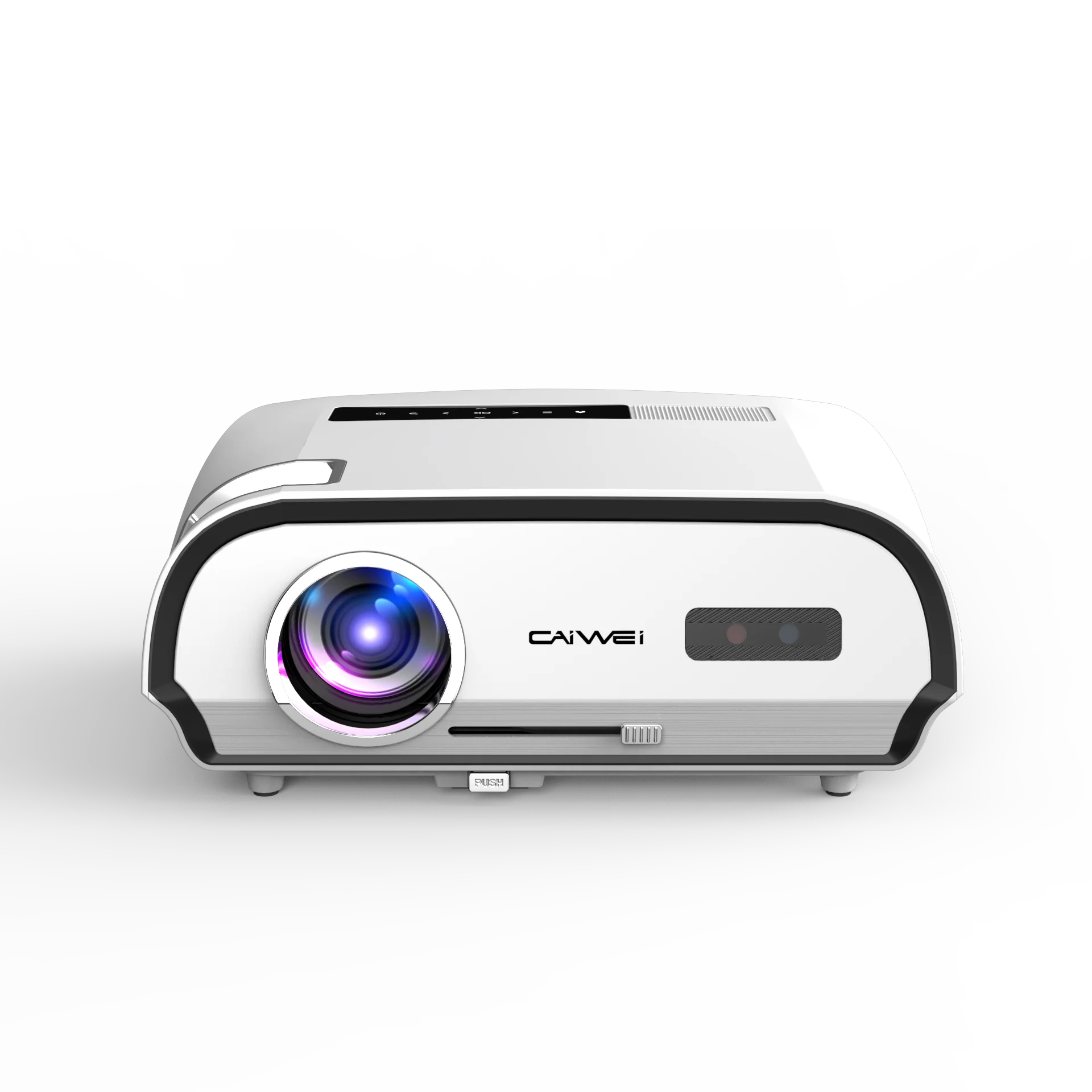 CAIWEI A12 + ЖК-проектор высокой яркости, HD 4K проектор дневного света на проекторе