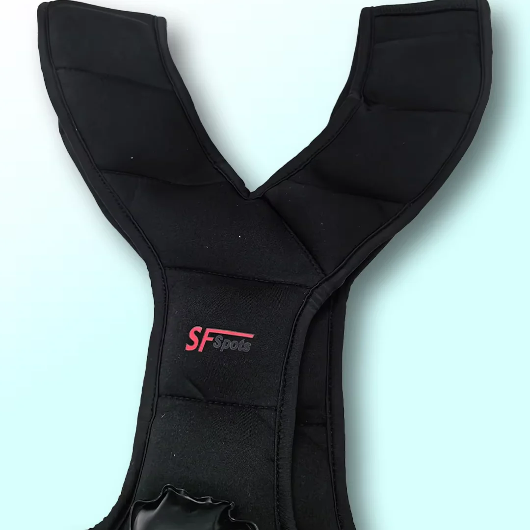 Running and fitness breathable weight-bearing vest