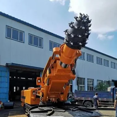 Excavation Equipment EBZ135 Tunneling Roadheader Mining Boring Machine