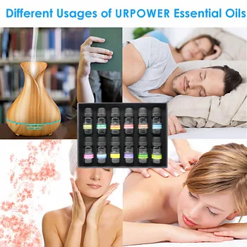 Essential Oils Set - Top 12 scents for Diffusers, Home Care, Candle Making Scents, Fragrance, Aromatherapy, Humidifiers, Gifts