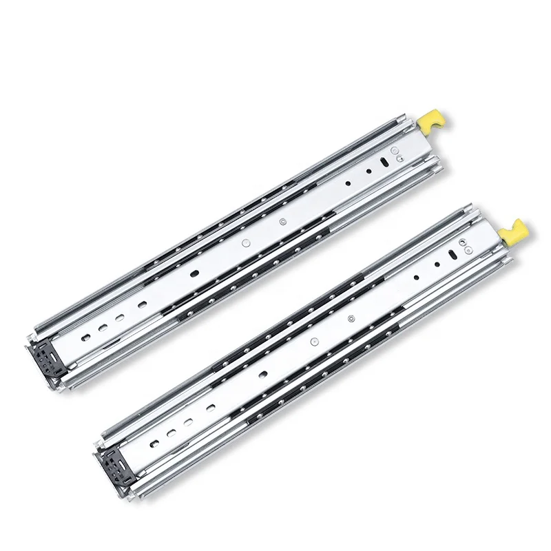 76mm heavy duty slide rail heavy duty locking sldie drawer slide heavy industrial slide