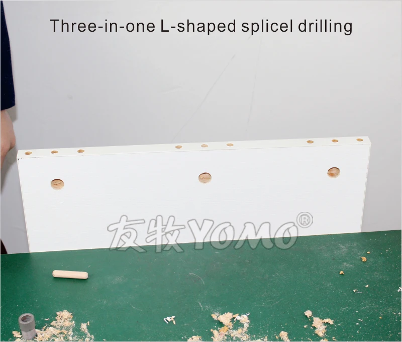 YOMO 2020 mini hand kit tool set wood dowel jig metal drill kit woodworking tools three hole jig and kit