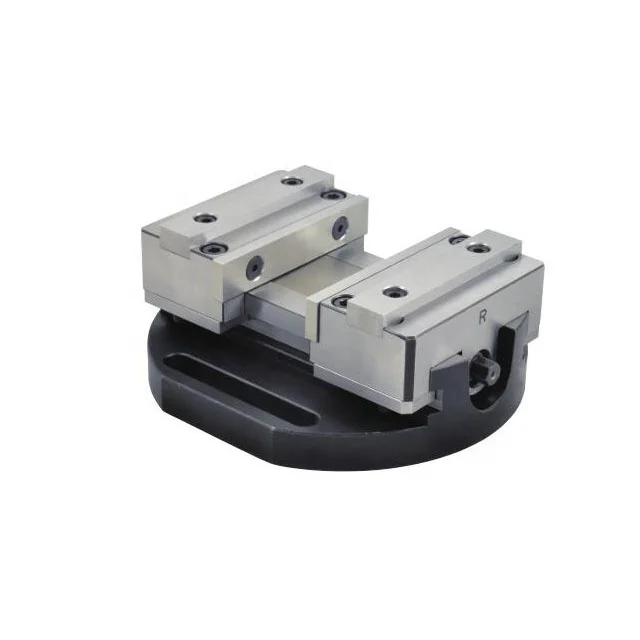 5 axis cnc workholding double action manual clamp self centering milling machine vertical vise