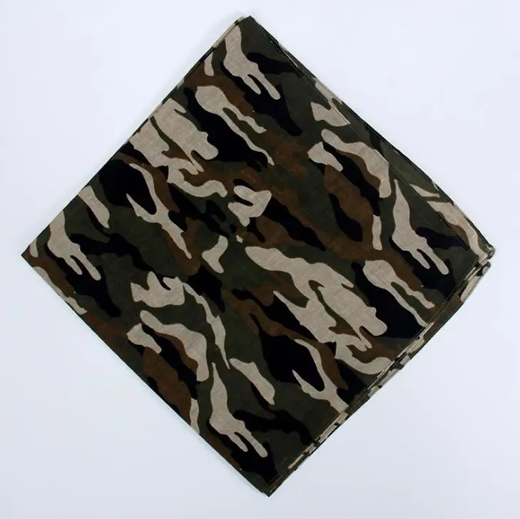 
High Quality Custom Design Print Cotton Square Bandana 