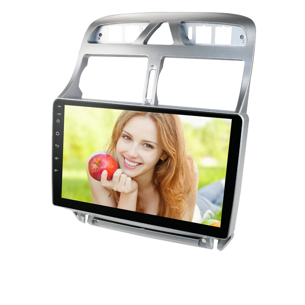 9 inch HD Touch screen 1+16g Car Radio GPS Navigation For peugeot 307 Android Car stereo with Wifi Multimedia Video