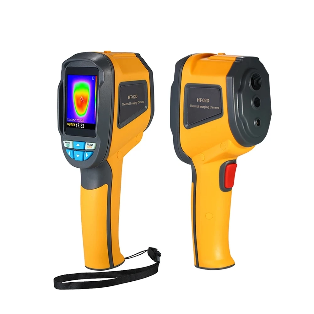 HT-02D Infrared Thermal Camera Handheld Thermal Imaging Camera IR Infrared Imaging Devices -20C - 300C 1024 Pixels