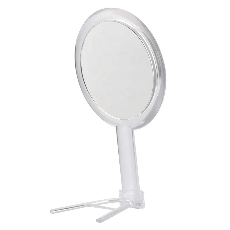 Hot sale acrylic 3X 5X double sided two sides mirror  non handheld makeup mirror make up mirror