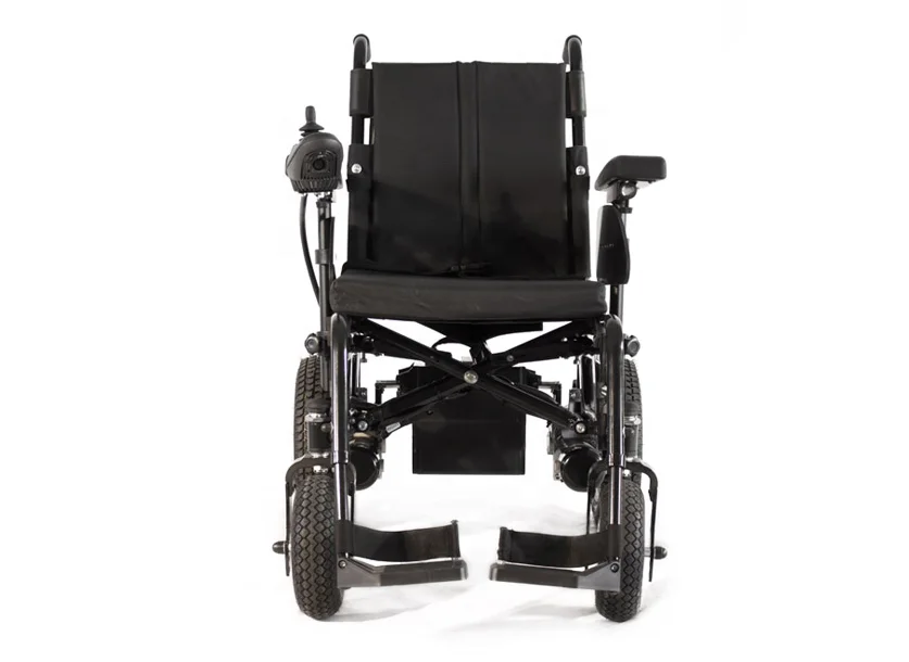 Lightweight folding electric wheelchair