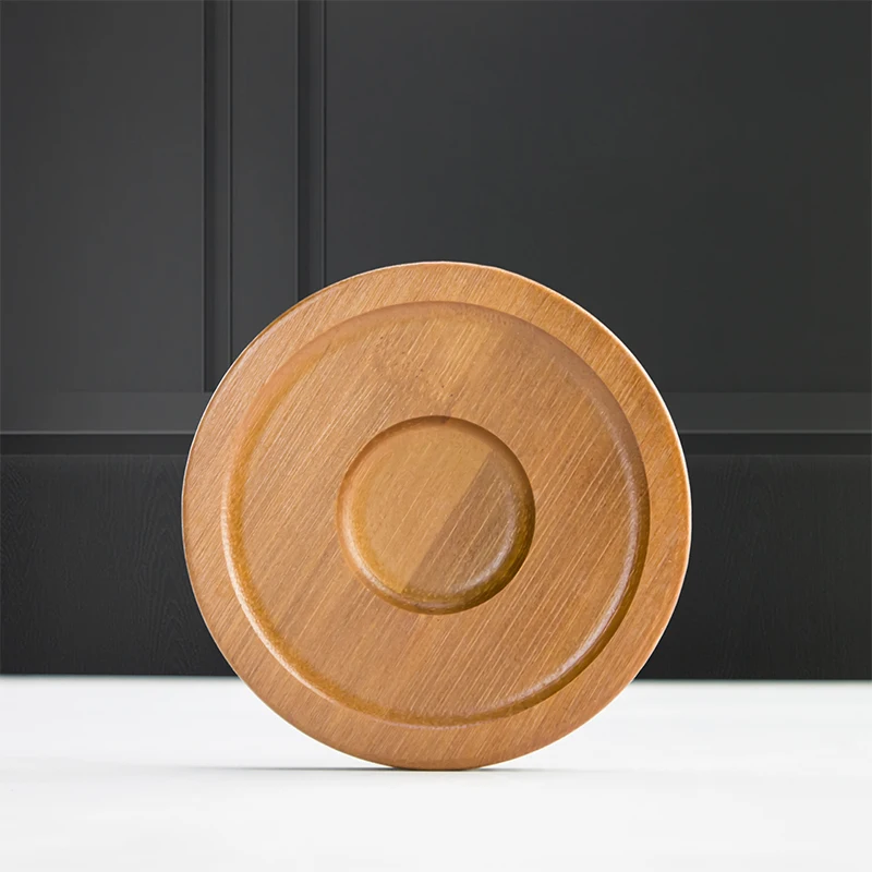 Unique New Design Rolling Fashioned Crystal Wine Tumbler Spinning Style Whiskey Glass Rotating Wooden Base