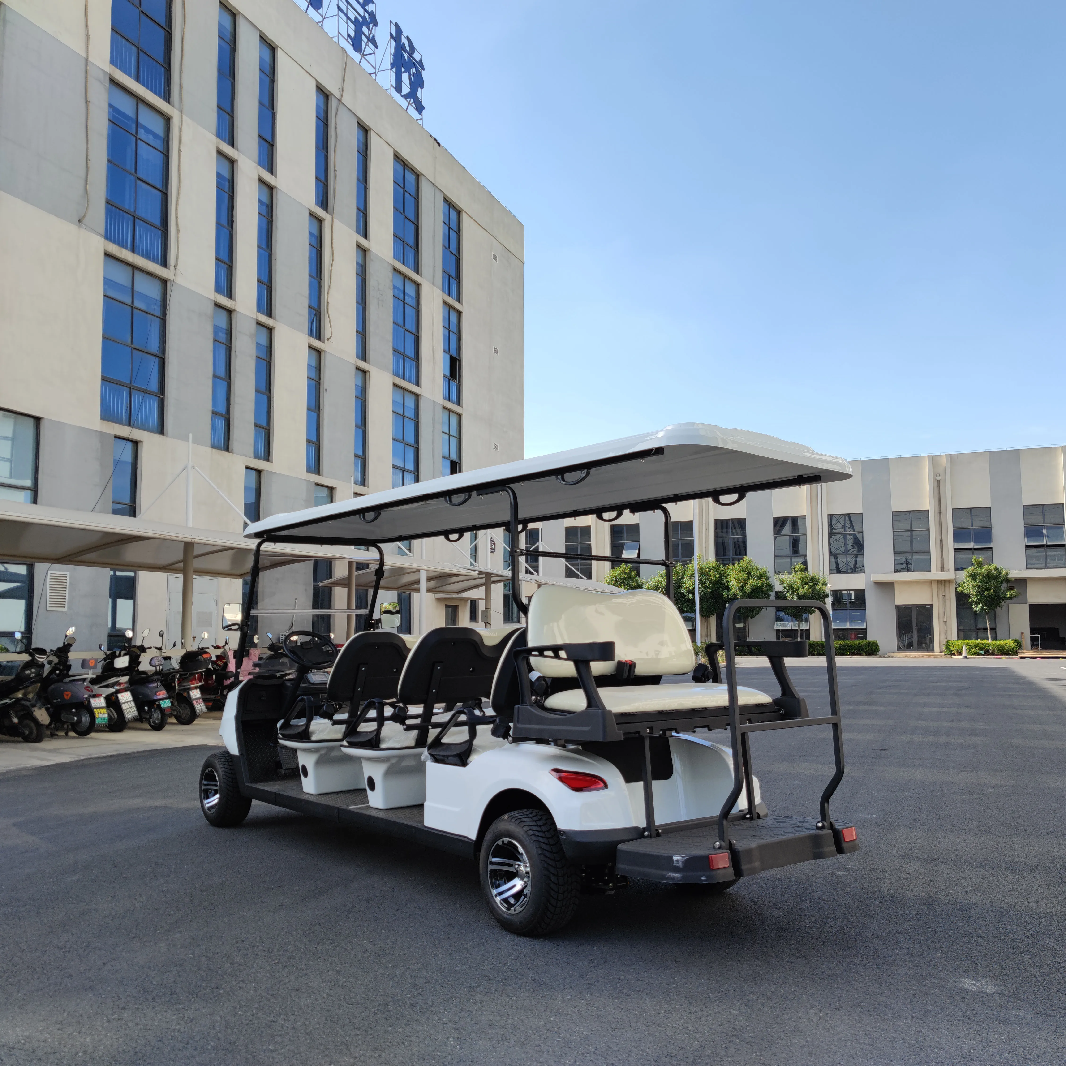 New energy 8 - seater Electric golf cars with Curtis controller