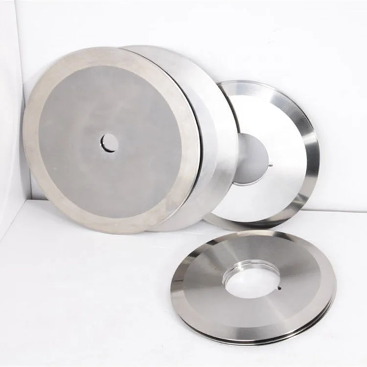 90x60x1.2 Slitting upper and bottom round blade for cutting plastic film and paper