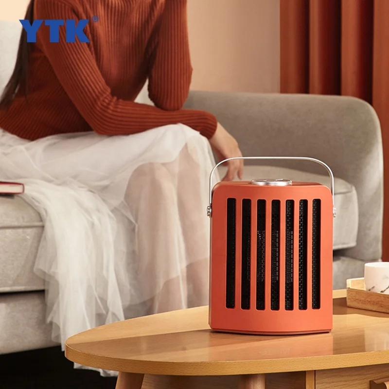 Hot Best Price 2021 New Portable Desktop Mini ABS Flame Retardant Material PTC Ceramic Rapid Fan Heater Warmer 220V