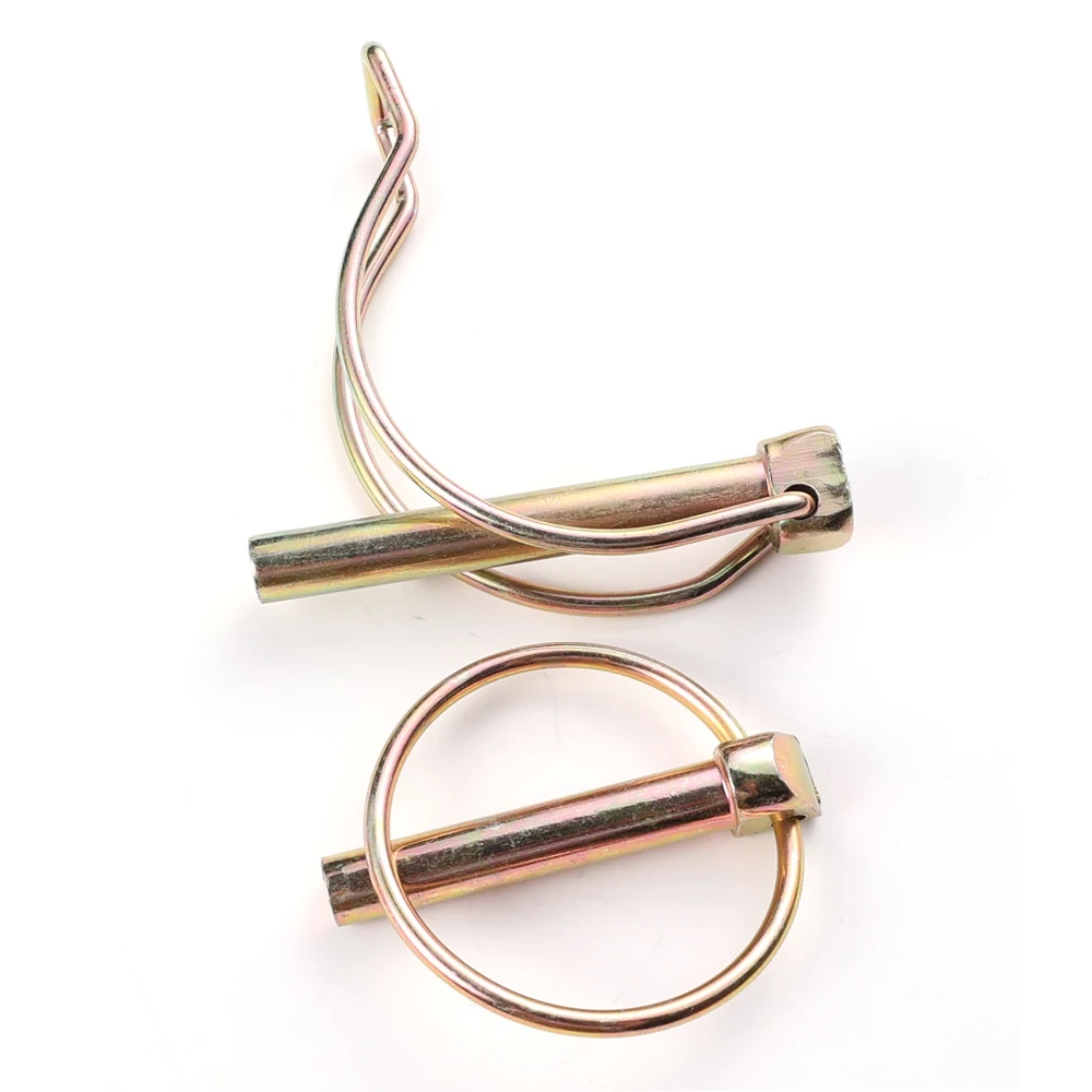 Factory Safety lynch Pipe Retaining Linch Pin Zinc-Plated Square Round Wire Lock Pin