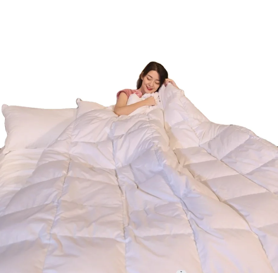 European standard oeko-tex certificated white duck down quilt