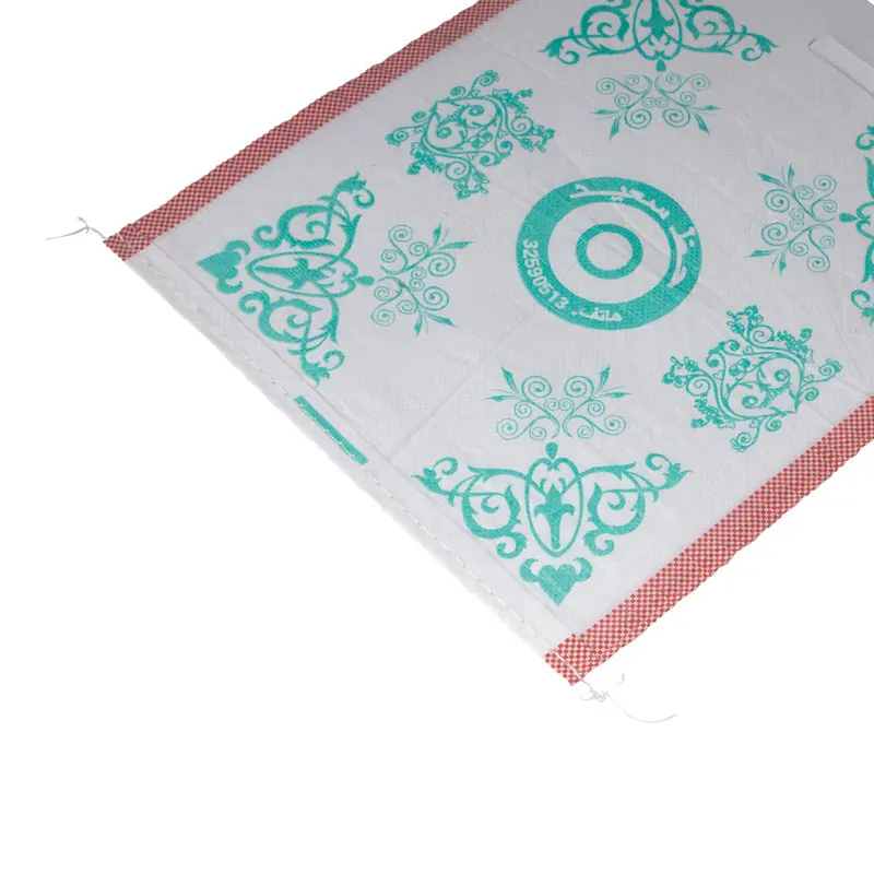 Customized 5kg PP Woven Sack Printing Plastic Packaging Bag for Grain Rice Corn