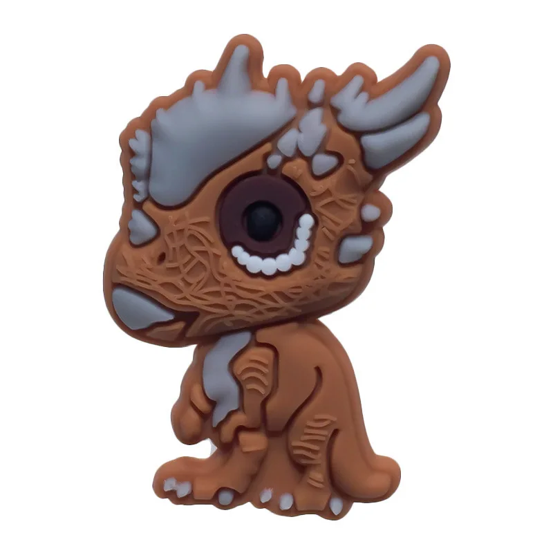 Dinosaur set Shoe Clog Charm Soft PVC Custom Shoe Charm for kid Clog Accessory Designer charms