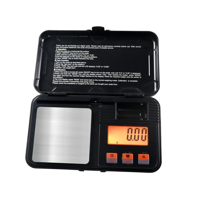 200g/0.01g 50g/0.001g Portable Tool Box Jewelry Weighing Digital Pocket Scale Jewelry Scale