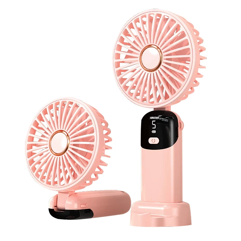 FAN Manufacturer wholesale portable  high quality fan1200mAh portable fan charging foldable fan