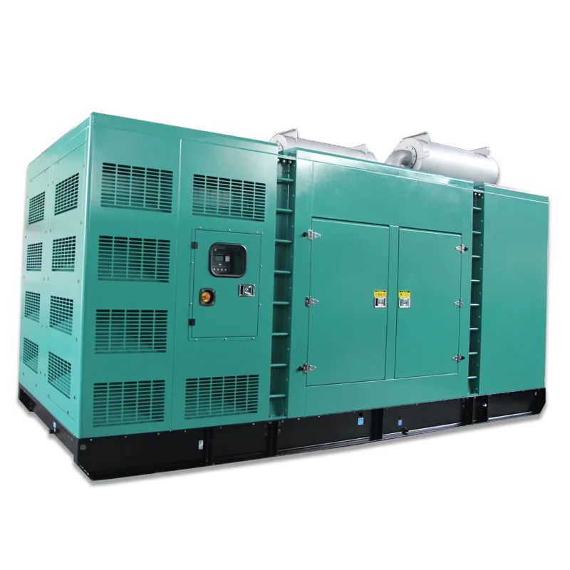 Стабильный промышленный тихий Qsk38 1000kVA Cummins генератор двигателя Gtl
