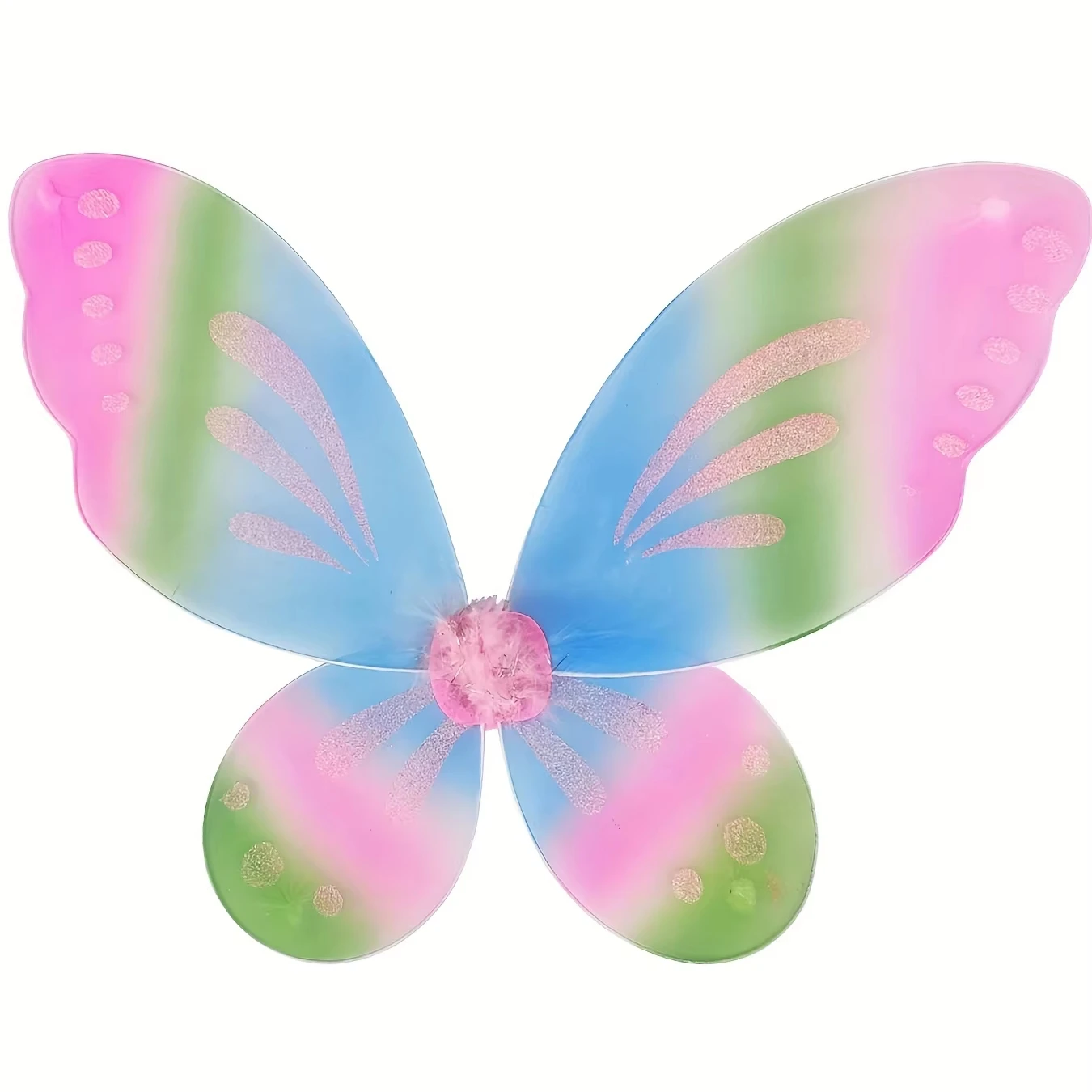 Girls Fairy Wings Princess Butterfly Costume Wings Set for Kids Dress up Birthday Party