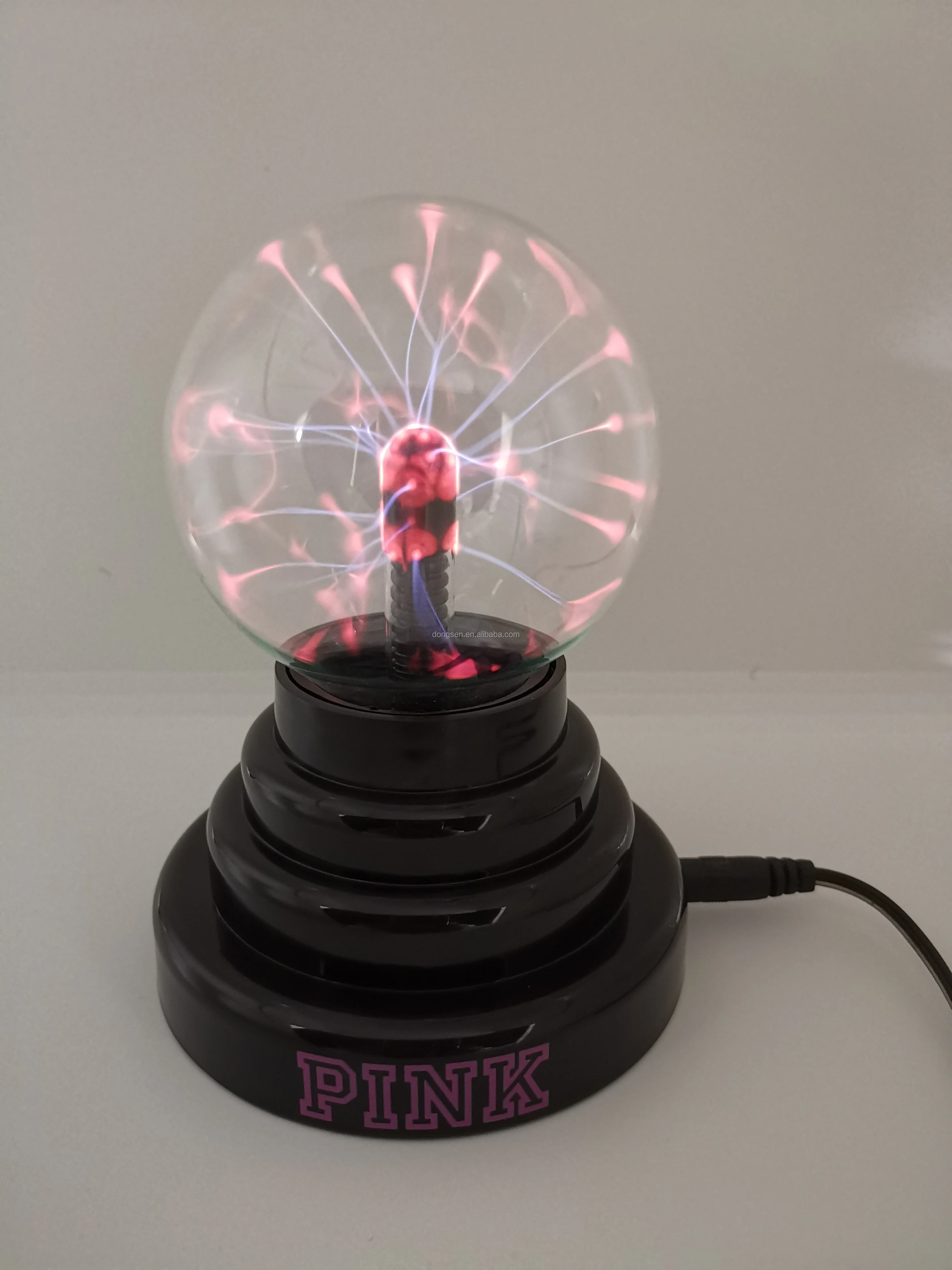 Plasma ball lamp electrostatic touch sensitive ion magic lamp      3inch Plasma ball