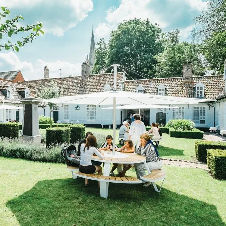 Уличная мебель коммерческий деревянный стол для пикника скамейка кемпинга набор Скамеек