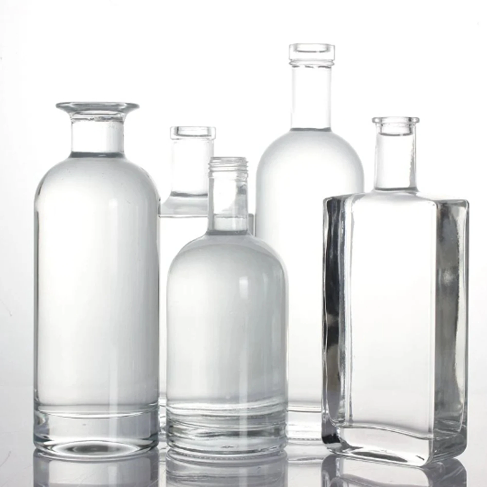 Custom 100 ml375ml500ml750ml800ml South Korea sake burn bottle of rice wine wine liquor brewing wine bottles